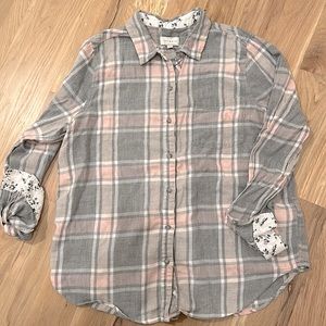 Lucky Brand Flannel, L